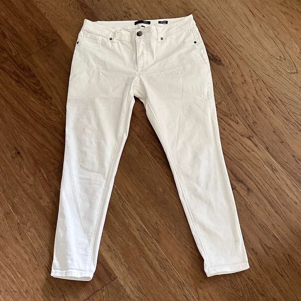 1822 Denim Women's White Jeans